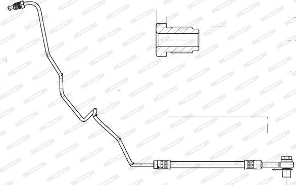 Ferodo FHY3361 - Jarruletku inparts.fi