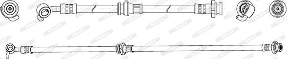 Ferodo FHY3301 - Jarruletku inparts.fi