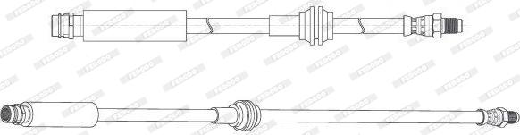 Ferodo FHY3373 - Jarruletku inparts.fi