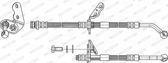 Ferodo FHY3215 - Jarruletku inparts.fi