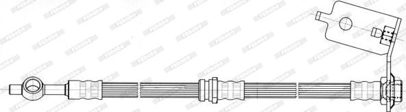 Ferodo FHY2643 - Jarruletku inparts.fi