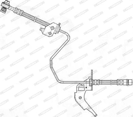 Ferodo FHY2605 - Jarruletku inparts.fi