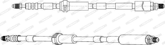 Ferodo FHY2742 - Jarruletku inparts.fi