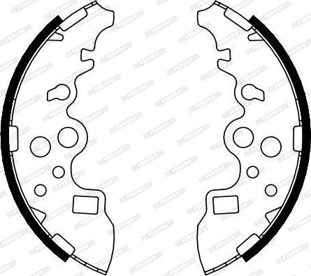 Ferodo FSB4093 - Jarrukenkäsarja inparts.fi