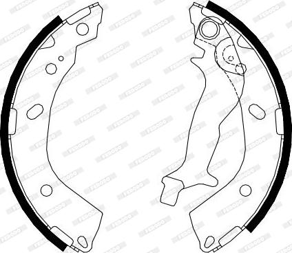 Ferodo FSB4083 - Jarrukenkäsarja inparts.fi