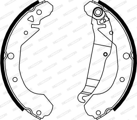 Ferodo FSB4075 - Jarrukenkäsarja inparts.fi