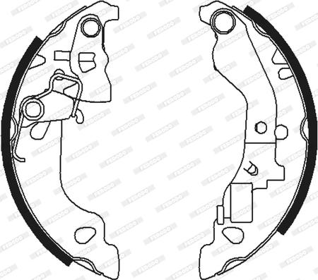 Ferodo FSB602 - Jarrukenkäsarja inparts.fi