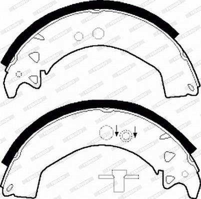 Ferodo FSB116 - Jarrukenkäsarja inparts.fi