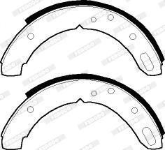 Ferodo FSB348R - Jarrukenkäsarja, seisontajarru inparts.fi