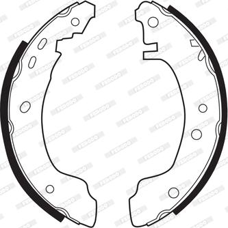 Ferodo FSB308 - Jarrukenkäsarja inparts.fi