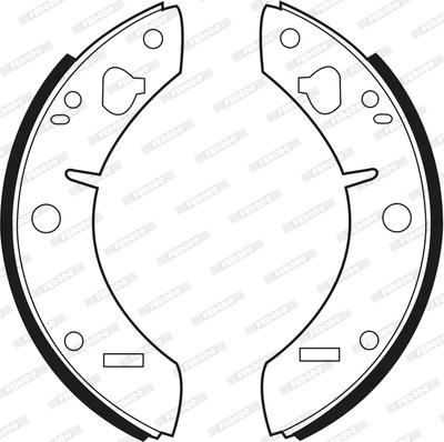 Ferodo FSB372 - Jarrukenkäsarja inparts.fi