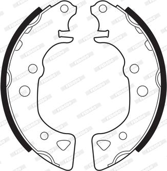 Ferodo FSB232 - Jarrukenkäsarja inparts.fi