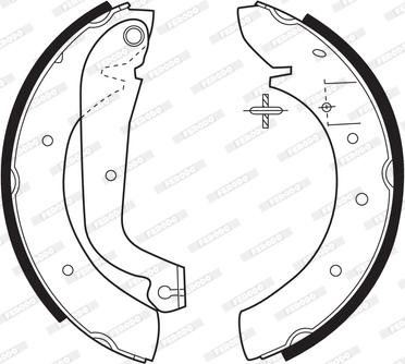 Ferodo FSB270 - Jarrukenkäsarja inparts.fi