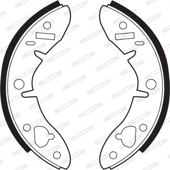 Ferodo FSB278 - Jarrukenkäsarja inparts.fi