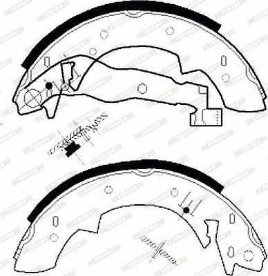 Ferodo FSB76R - Jarrukenkäsarja inparts.fi