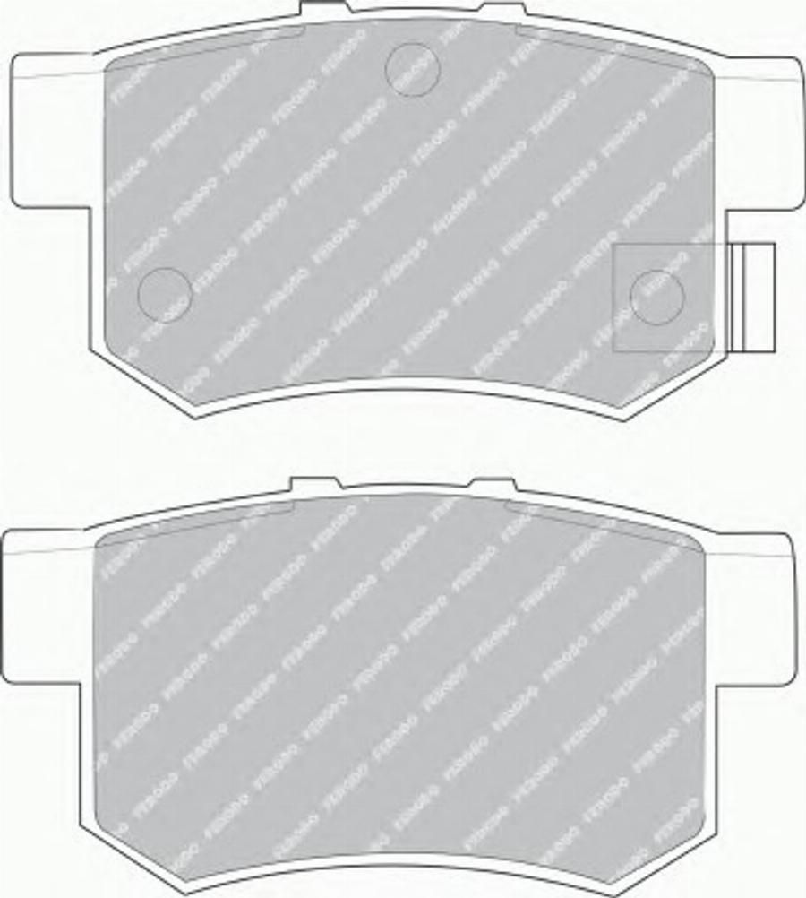 Ferodo FSL956 - Jarrupala, levyjarru inparts.fi