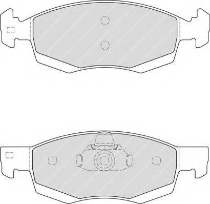 Ferodo FSL4035 - Jarrupala, levyjarru inparts.fi