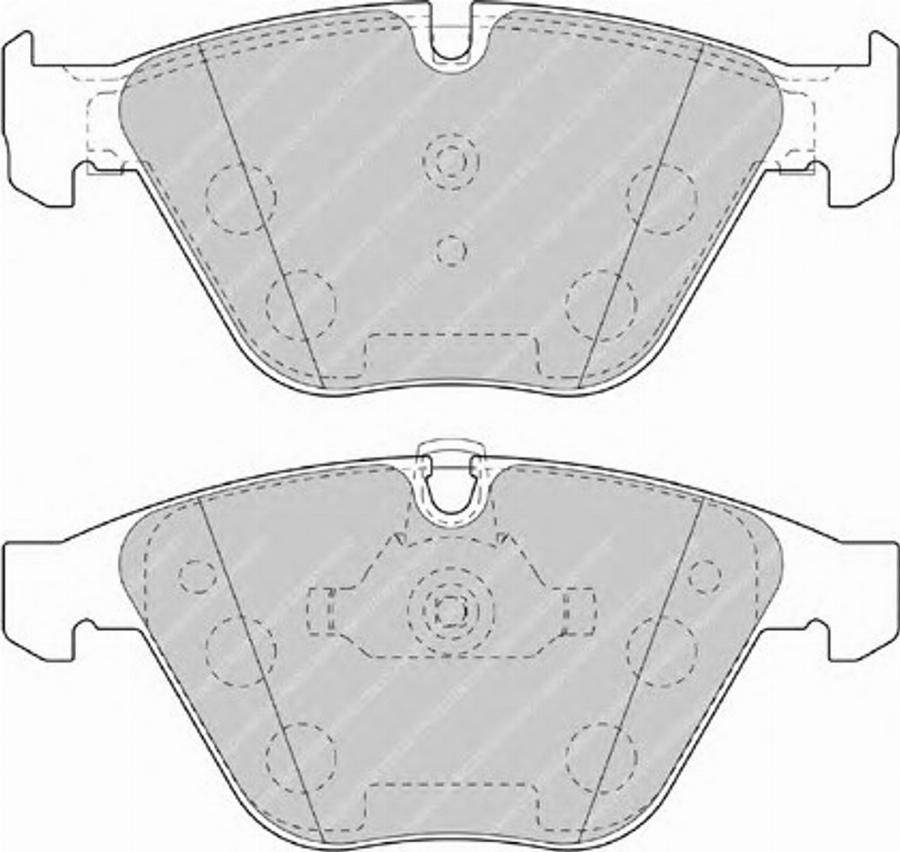 Ferodo FSL4191 - Jarrupala, levyjarru inparts.fi