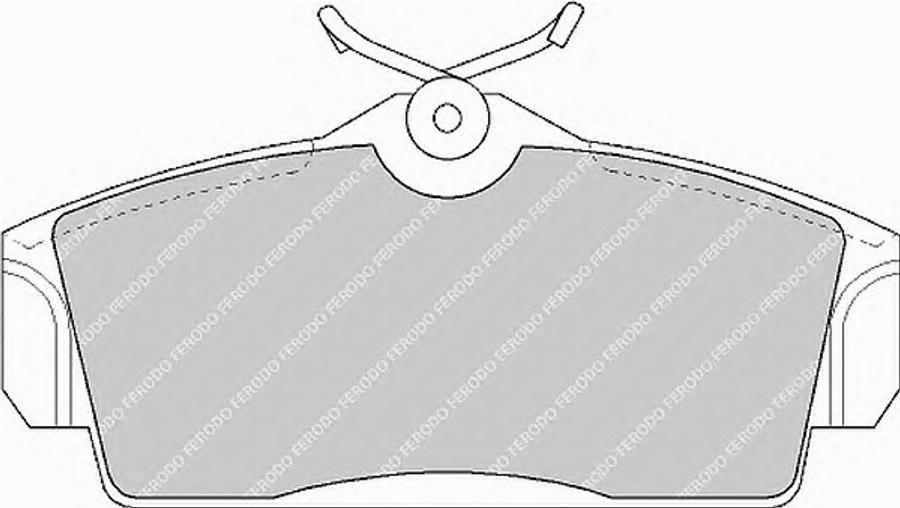 Ferodo FSL1096 - Jarrupala, levyjarru inparts.fi