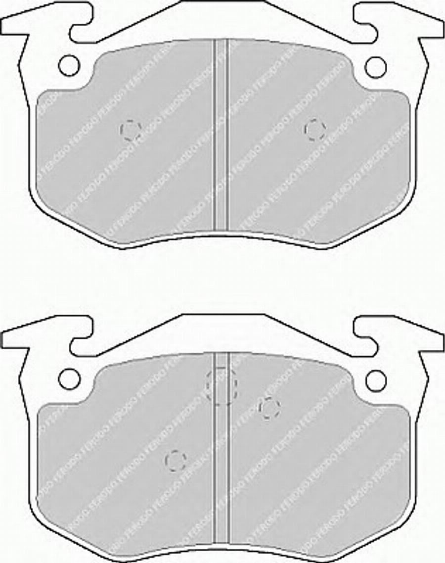 Ferodo FSL877 - Jarrupala, levyjarru inparts.fi