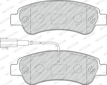 Ferodo FVR4910 - Jarrupala, levyjarru inparts.fi