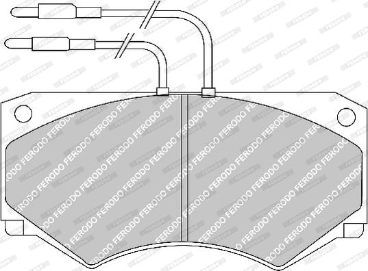 Ferodo FVR492 - Jarrupala, levyjarru inparts.fi