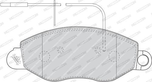 Ferodo FVR1616 - Jarrupala, levyjarru inparts.fi