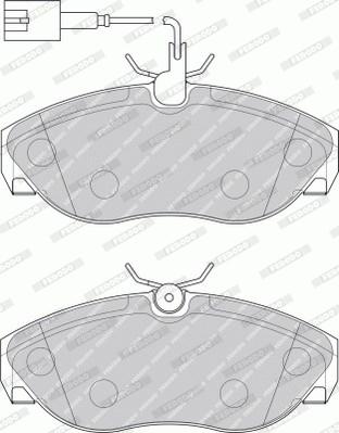 Ferodo FVR1396 - Jarrupala, levyjarru inparts.fi