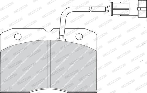 Ferodo FVR1353 - Jarrupala, levyjarru inparts.fi