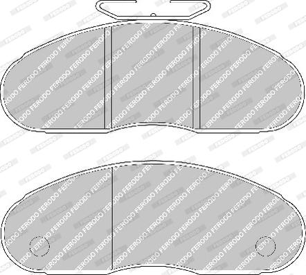 Ferodo FVR791 - Jarrupala, levyjarru inparts.fi