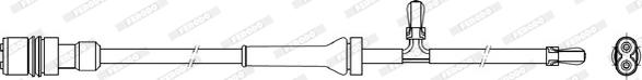 Ferodo FWI255 - Kulumisenilmaisin, jarrupala inparts.fi