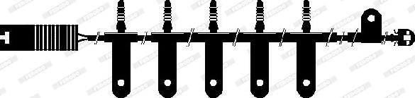 Ferodo FWI270 - Kulumisenilmaisin, jarrupala inparts.fi
