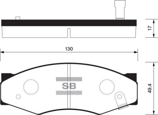 Magneti Marelli 600000097010 - Jarrupala, levyjarru inparts.fi