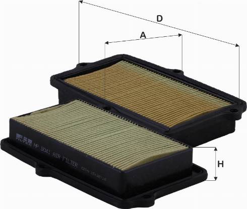 Alco Filter MD-9538 - Ilmansuodatin inparts.fi