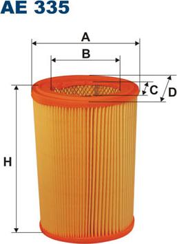 Filtron AE335 - Ilmansuodatin inparts.fi