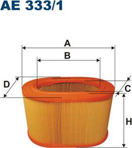 Filtron AE333/1 - Ilmansuodatin inparts.fi