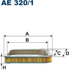 Filtron AE320/1 - Ilmansuodatin inparts.fi