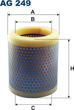 Filtron AG249 - Ilmansuodatin inparts.fi