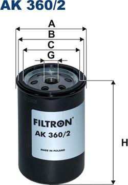 Filtron AK360/2 - Ilmansuodatin inparts.fi