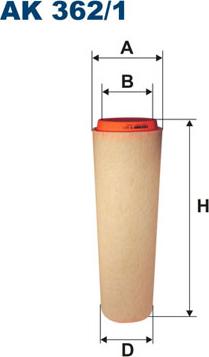 Filtron AK362/1 - Ilmansuodatin inparts.fi