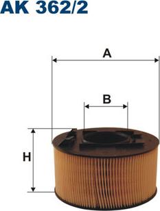 Filtron AK362/2 - Ilmansuodatin inparts.fi