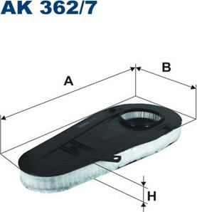 Filtron AK362/7 - Ilmansuodatin inparts.fi