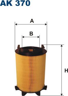 Filtron AK370 - Ilmansuodatin inparts.fi