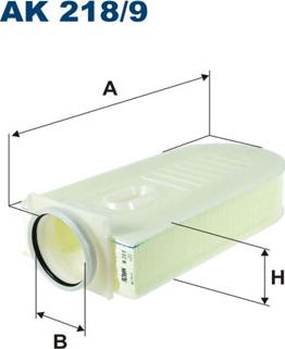 Filtron AK218/9 - Ilmansuodatin inparts.fi