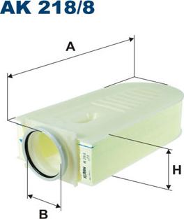 Filtron AK218/8 - Ilmansuodatin inparts.fi