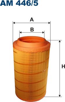 Filtron AM446/5 - Ilmansuodatin inparts.fi