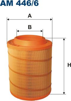 Filtron AM446/6 - Ilmansuodatin inparts.fi