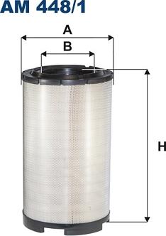 Filtron AM 448/1 - Ilmansuodatin inparts.fi