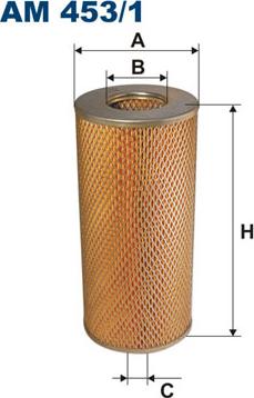 Filtron AM453/1 - Ilmansuodatin inparts.fi