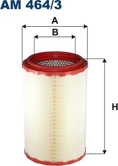 Filtron AM 464/3 - Ilmansuodatin inparts.fi